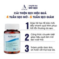 Công dụng viên uống Actiscar