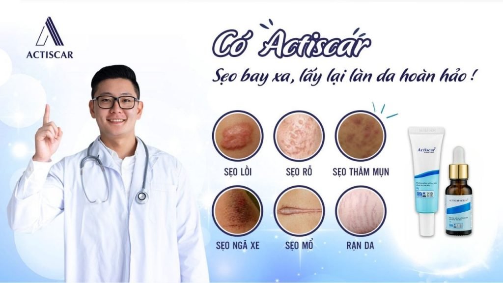 Bộ đôi Actiscar - Giải pháp xoá mờ sẹo chuẩn y khoa
