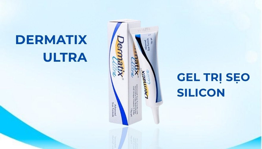 Kem trị sẹo Dermatix Ultra - Gel silicon